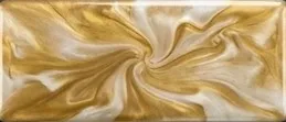 Gold and white metallic epoxy example
