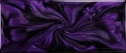 Purple and black metallic epoxy example