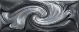 Smoke and charcoal metallic epoxy example